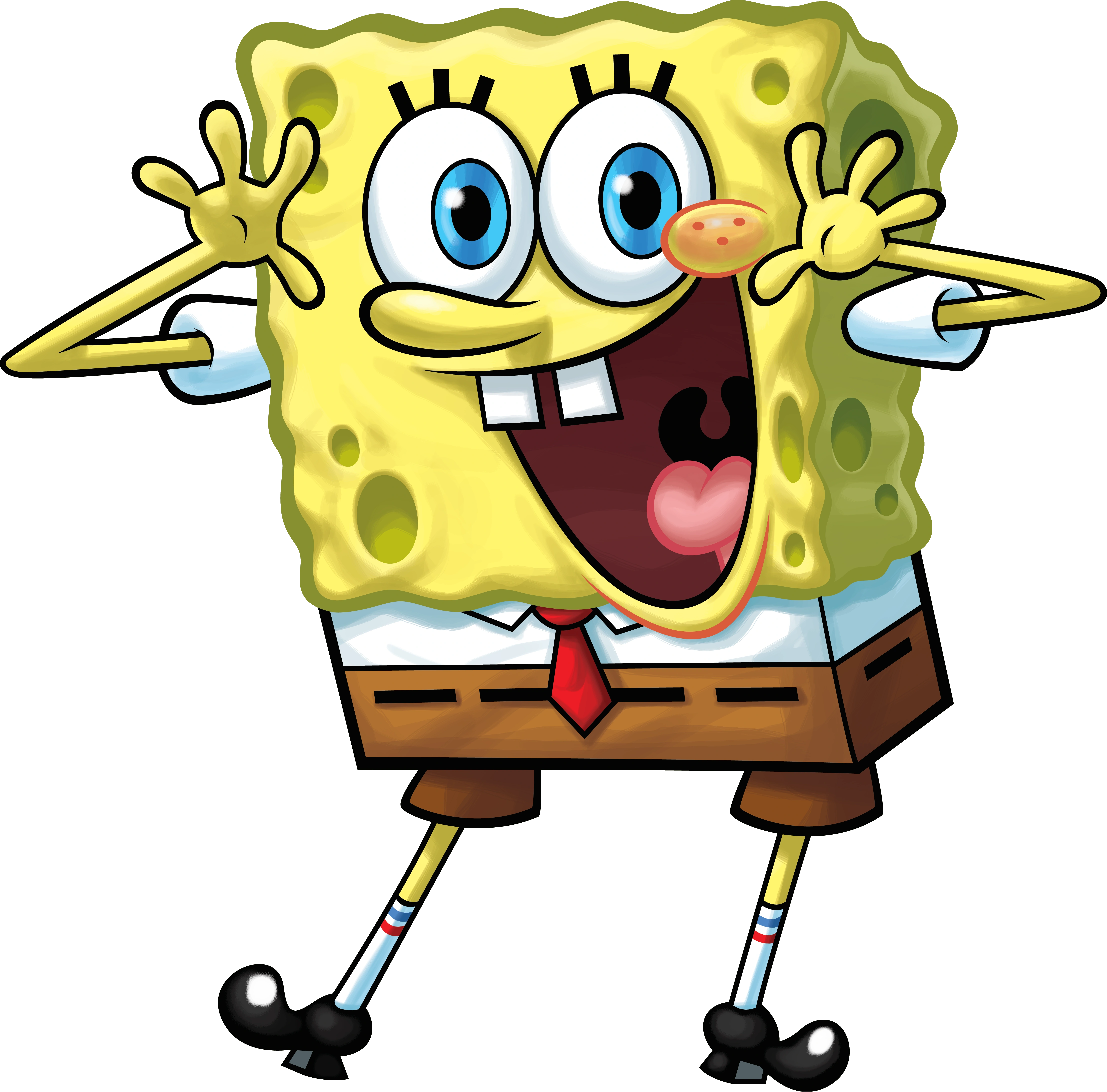 DoodleBob, a scribbled drawing of SpongeBob